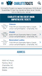 Mobile Screenshot of amphitheatercharlotte.com